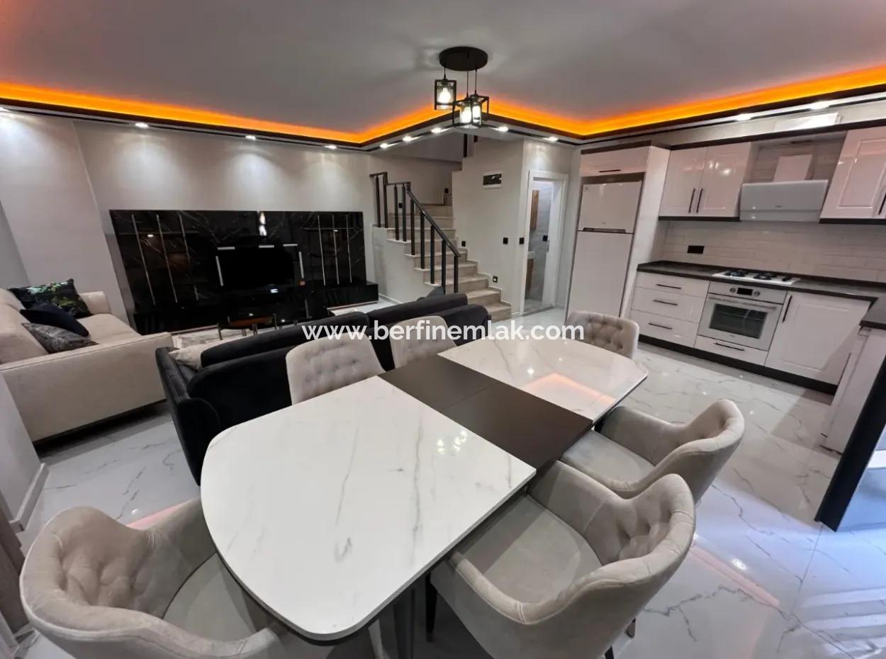 Aydin Hisar Mahallesinde3 1 Furnished Villa For Sale